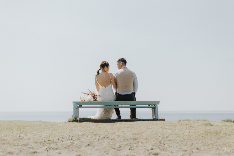 リラックスした撮影風景