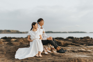 シンプルでカジュアルなフォトウェディング