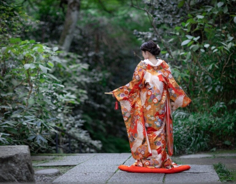 色打掛にチェンジ！