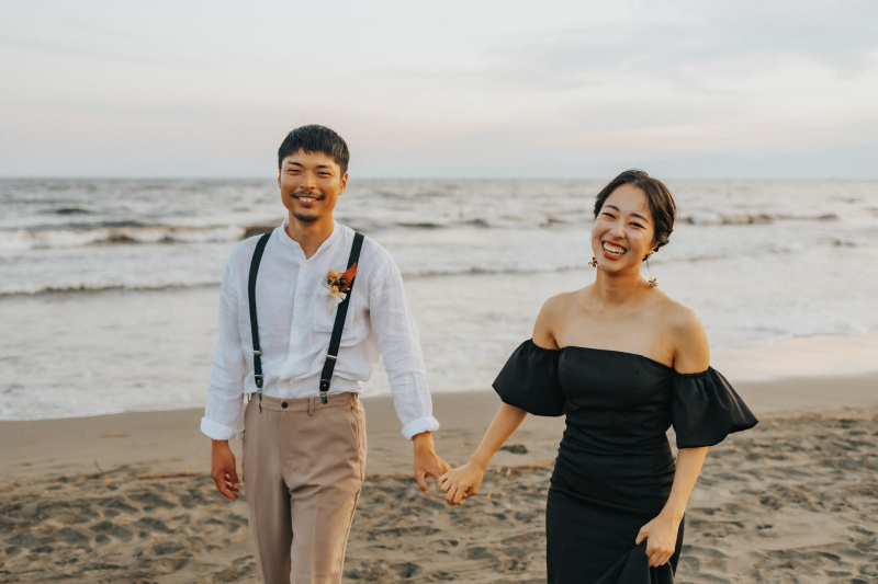 笑顔が絶えない撮影