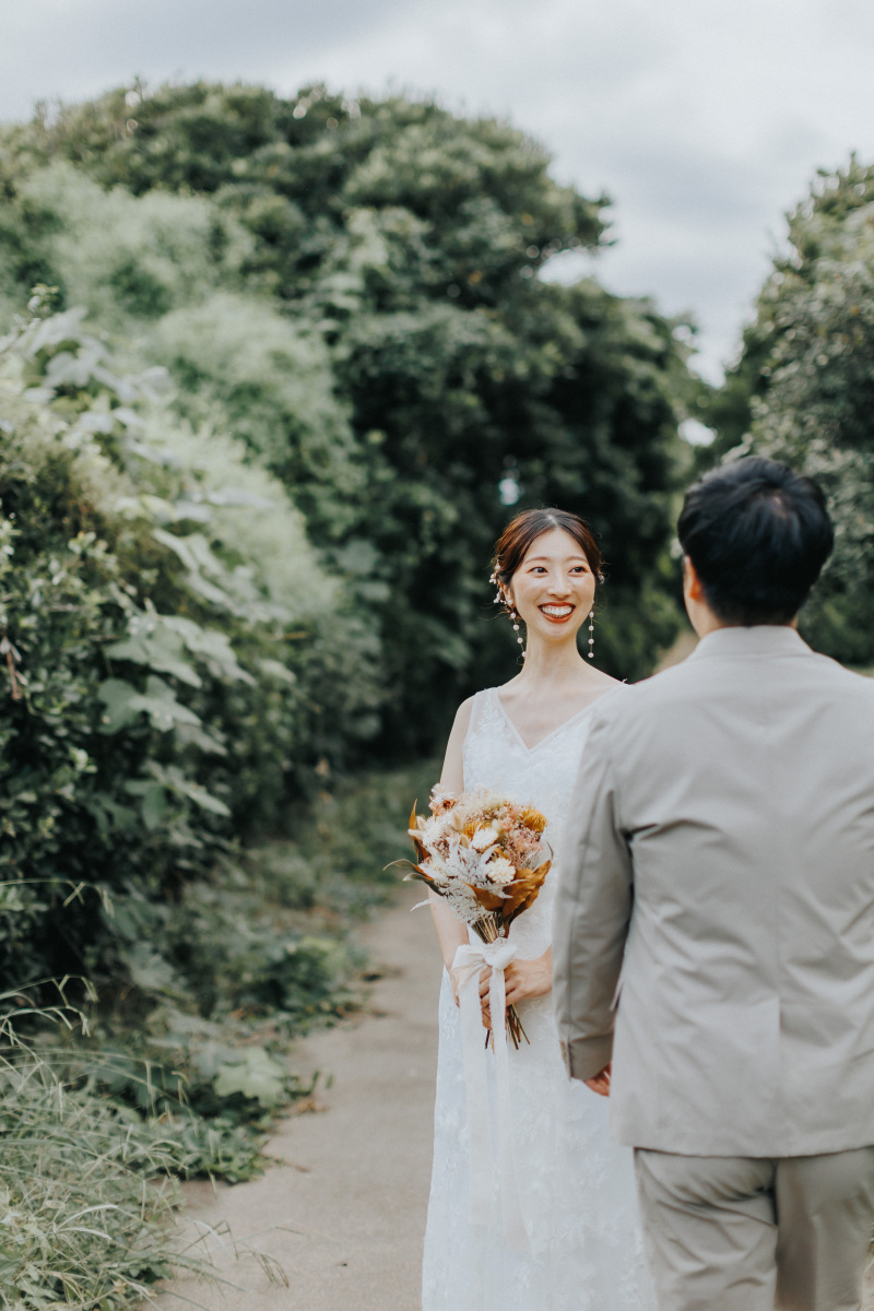 見つめ合うおふたり