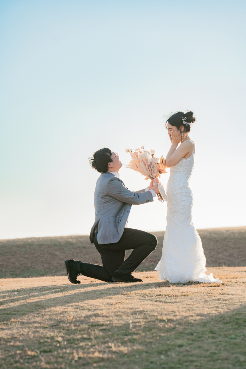 プロポーズシーン