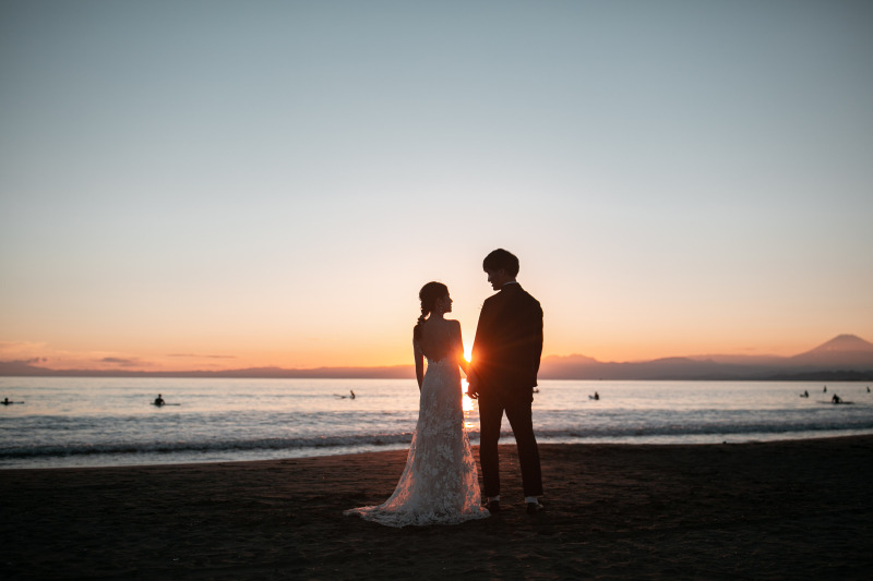 狙い通りサンセット