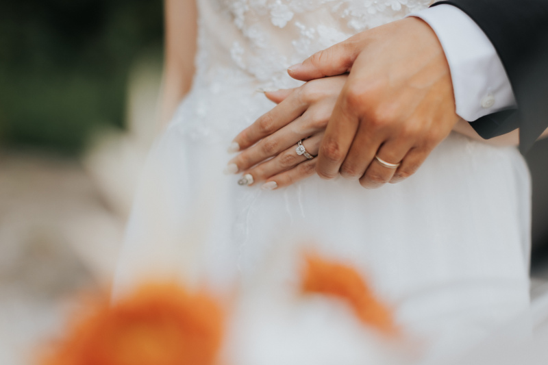 結婚指輪ショット