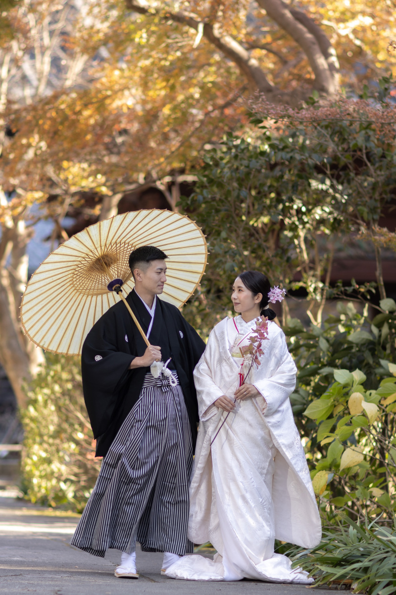 季節を感じる妙本寺