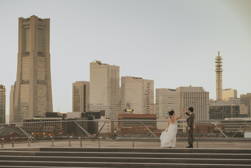 みなとみらいを一望