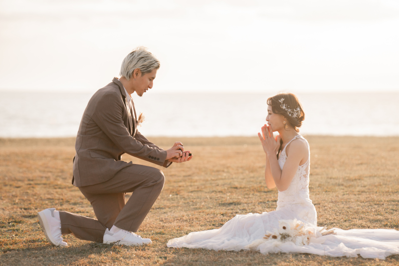 プロポーズシーン