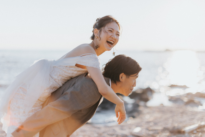 おんぶショット