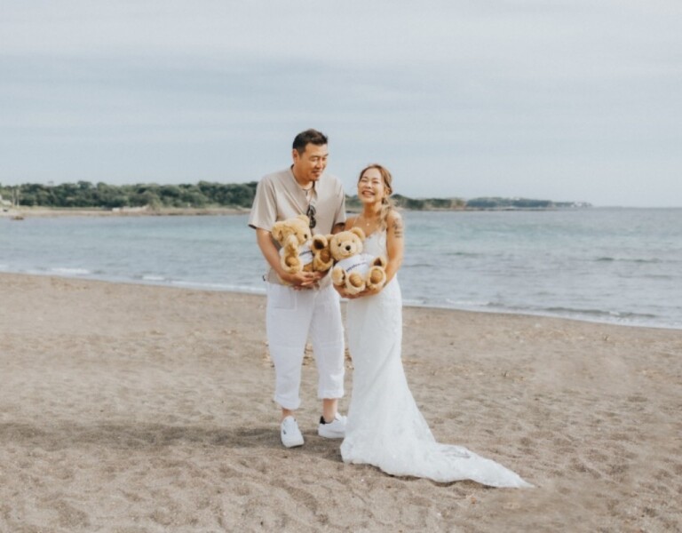 息子さん達からの贈り物と共に・・・