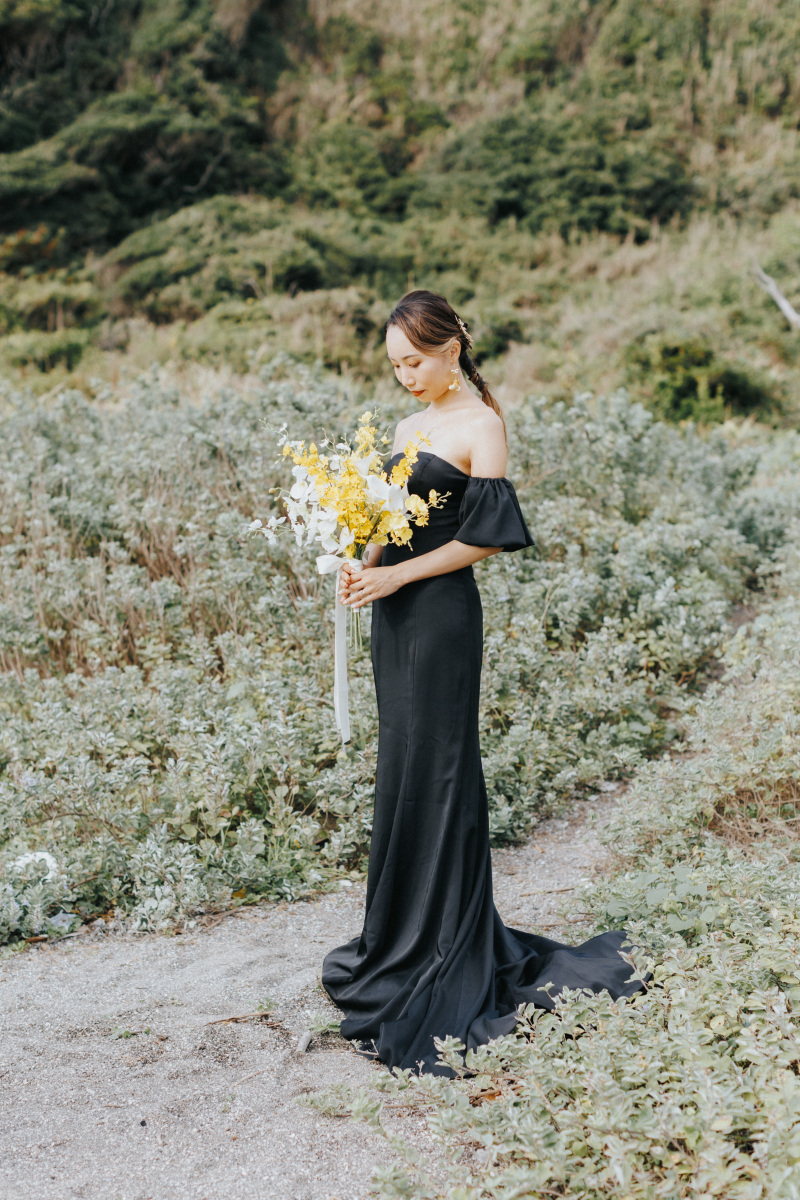 ブラックマーメイドドレス