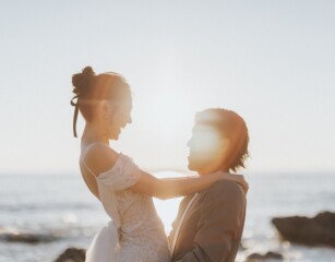 笑顔溢れる城ケ島フォトウェディング