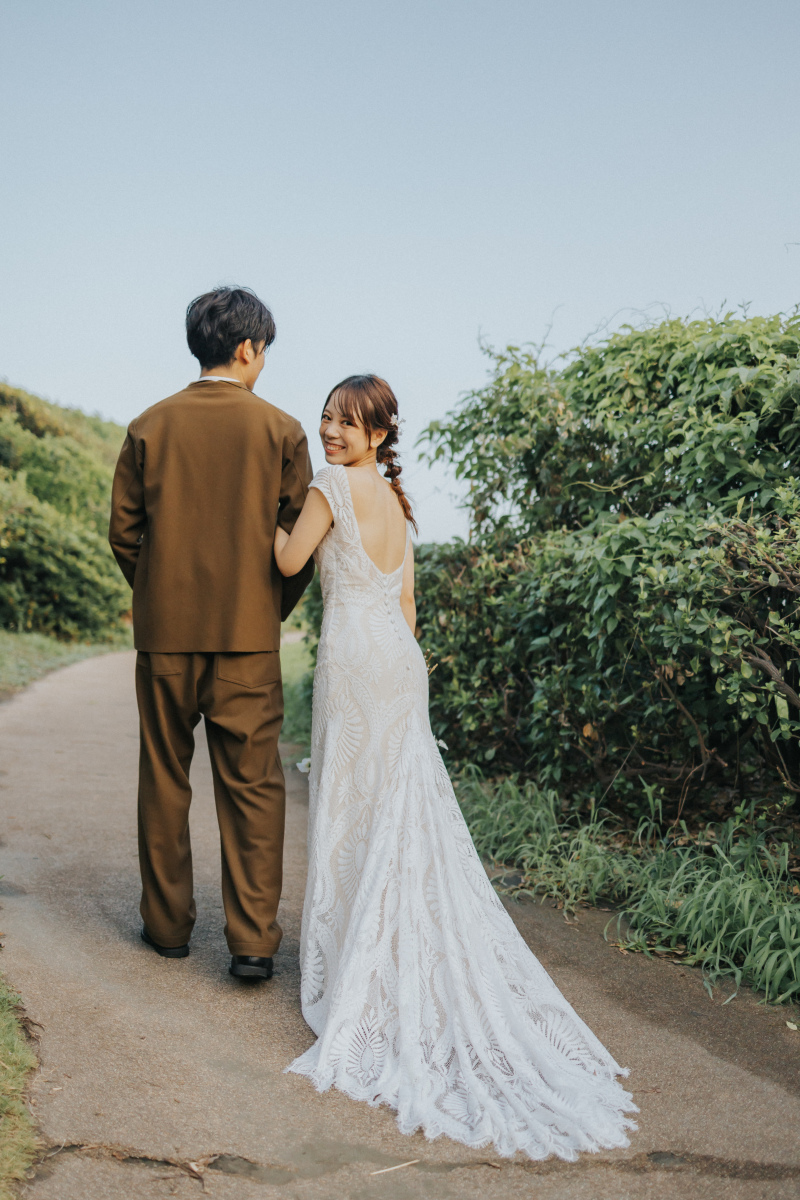 振り返った瞬間を切り取った一枚