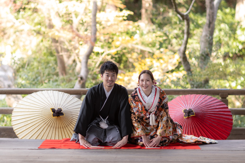 色打掛にチェンジ