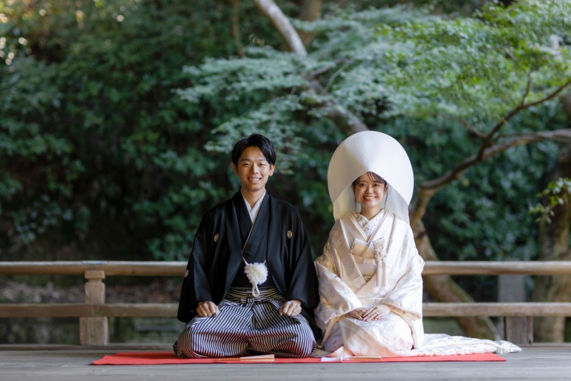 diar wedding　_神社・寺院で撮影できる