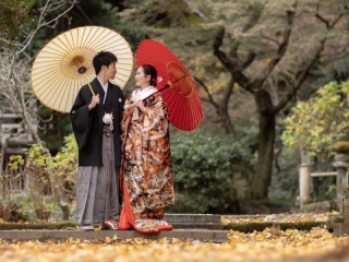 《四季折々》鎌倉寺院での和装撮影
