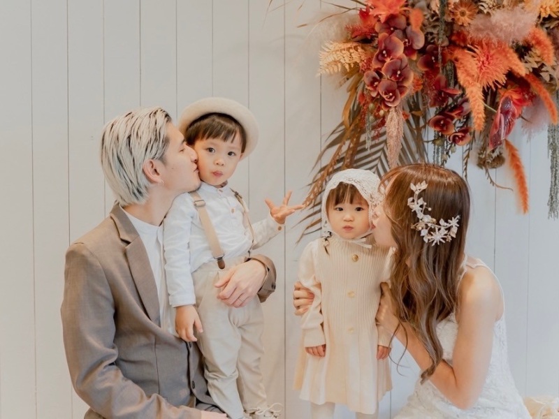 diar wedding　_家族・友人を撮影に呼べる