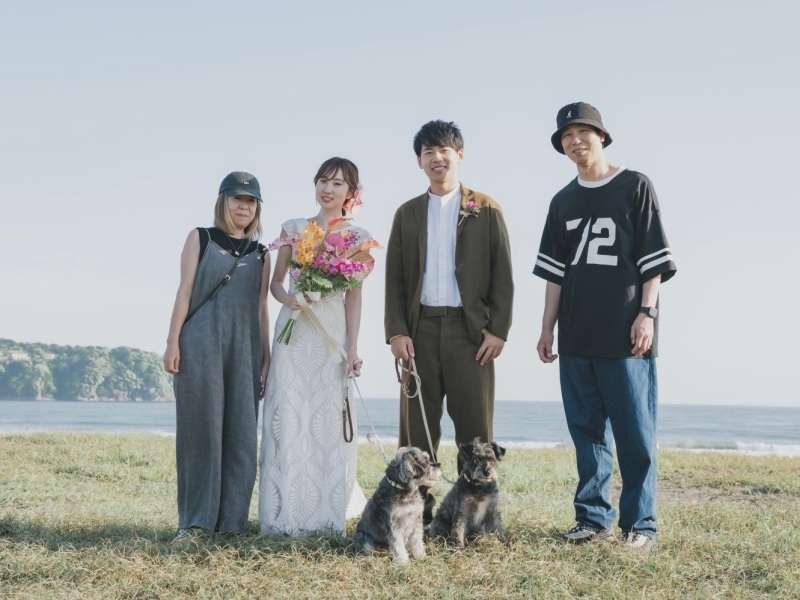 diar wedding　_家族・友人を撮影に呼べる