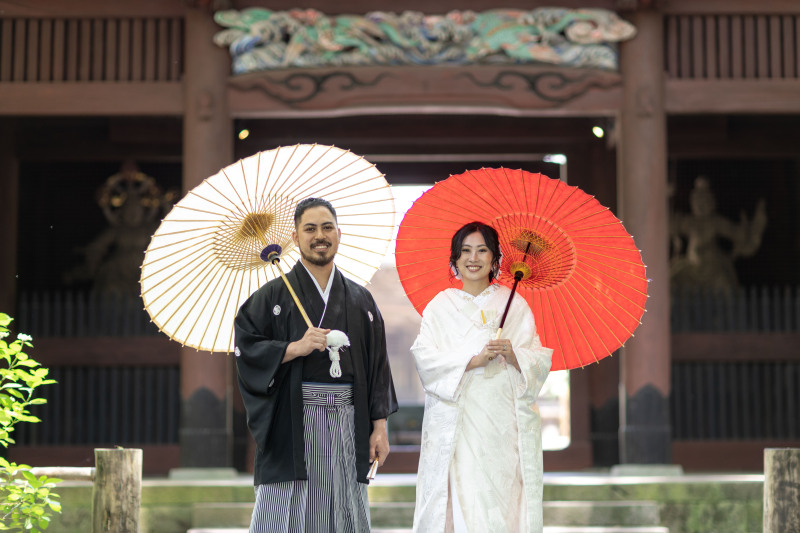 diar wedding_神社・寺院で撮影できる