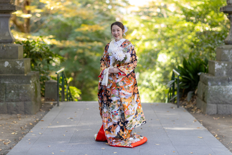 華やかな伝統衣裳「色打掛」