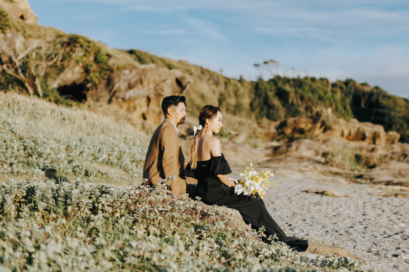 diar wedding　_海で撮影できる