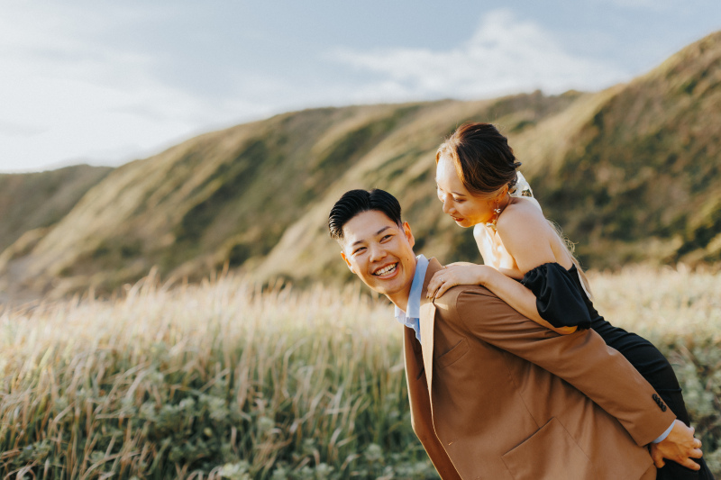 diar wedding　_海で撮影できる