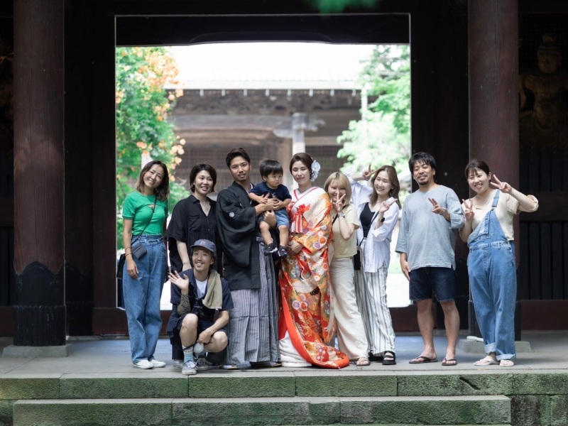 お二人の晴れ姿、ご家族やご友人と一生の思い出を