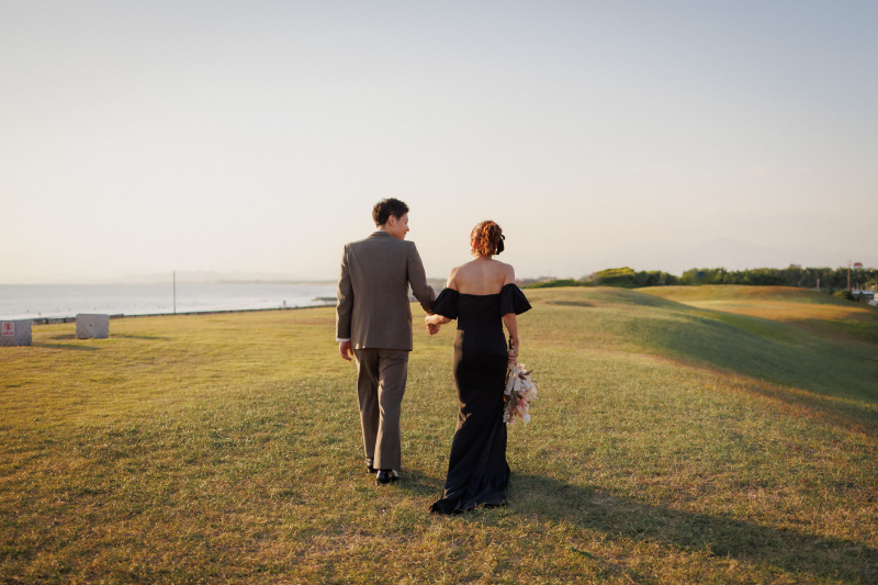 diar wedding_海で撮影できる