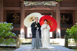 【和装】ブーケ・和傘・毛氈等小物一式レンタル