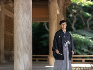 【和装】新郎紋付き袴