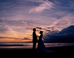 diar wedding　_【憧れ】夕陽ロケーション