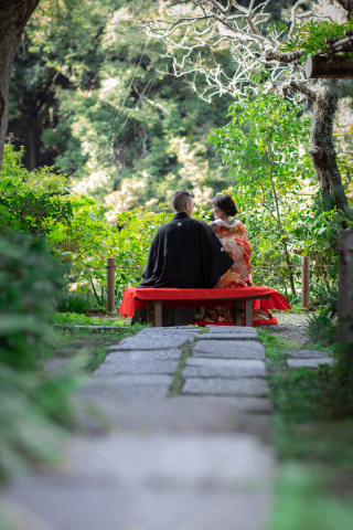 diar wedding　_【鎌倉寺院】和装ロケーション