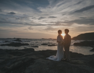 diar wedding　_【憧れ】夕陽ロケーション