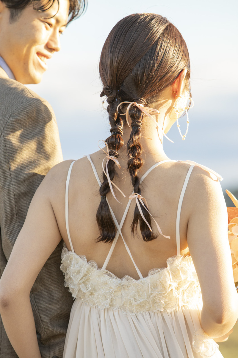 diar wedding_ヘアメイクのリハーサルができる