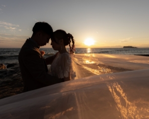 diar wedding　_【憧れ】夕陽ロケーション