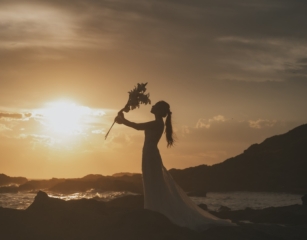 diar wedding　_【憧れ】夕陽ロケーション