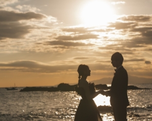 diar wedding　_【憧れ】夕陽ロケーション