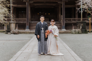 diar wedding _【鎌倉寺院】和装ロケーション