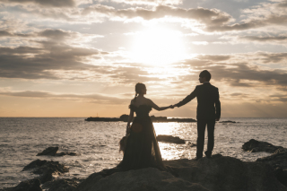 diar wedding _【憧れ】夕陽ロケーション