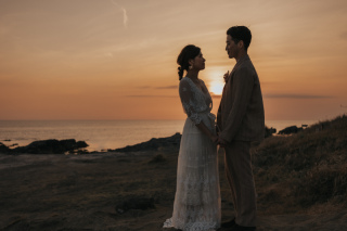 diar wedding _【憧れ】夕陽ロケーション