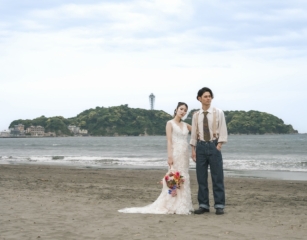 diar wedding　_【江ノ島】海・草原