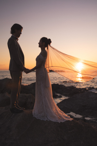 diar wedding _【憧れ】夕陽ロケーション