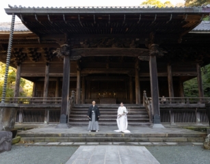 diar wedding　_【鎌倉寺院】和装ロケーション