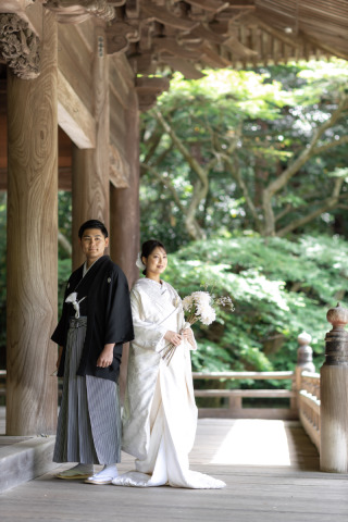 diar wedding　_【鎌倉寺院】和装ロケーション