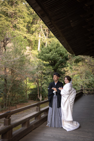 diar wedding _【鎌倉寺院】和装ロケーション