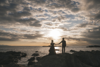 diar wedding　_【城ヶ島】岩場・海外風