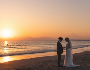 diar wedding　_【憧れ】夕陽ロケーション