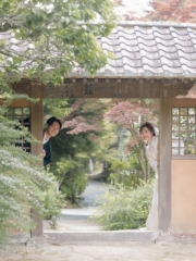 diar wedding　_【鎌倉寺院】和装ロケーション