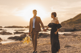 diar wedding _【憧れ】夕陽ロケーション