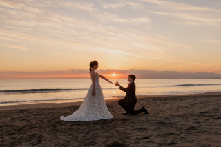 diar wedding _【憧れ】夕陽ロケーション