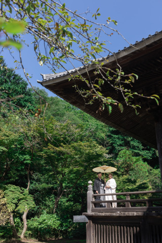 diar wedding　_【鎌倉寺院】和装ロケーション